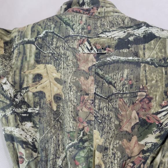 Cabelas Coveralls Kids Youth Medium Brown Camo Break Up Infinity Zip Insulated - Picture 4 of 13